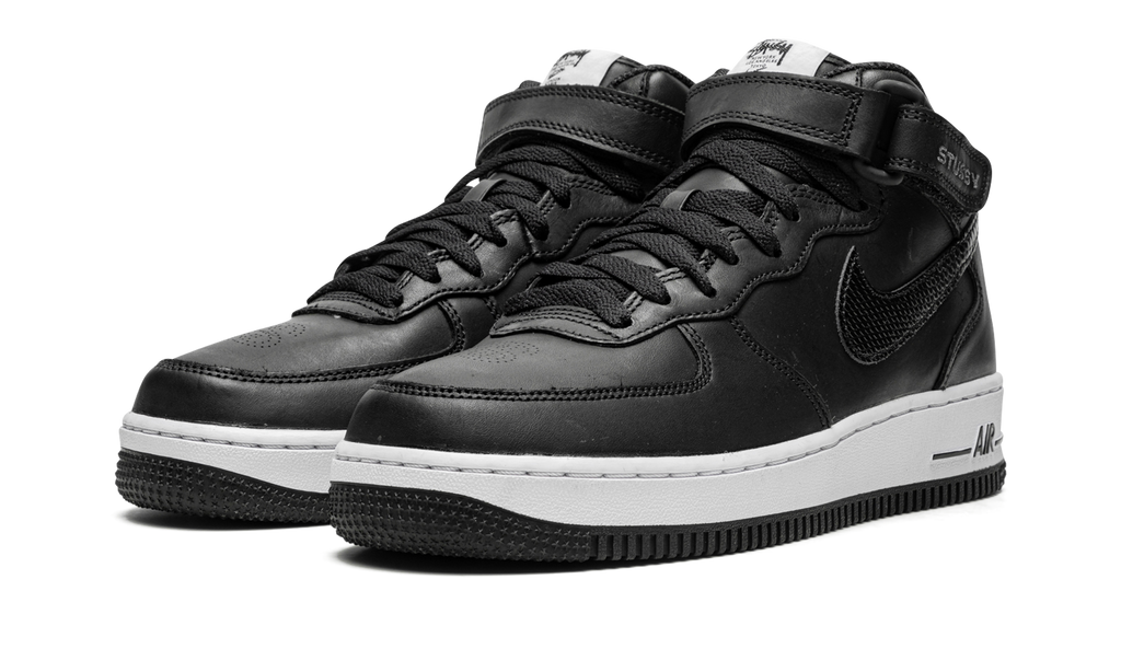Air Force 1 Mid "Stussy - Black" DJ7840 001